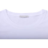 Női basic kereknyakú póló - fehér - GloStory HU