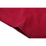 Férfi basic pamut póló - Bordó - GloStory HU