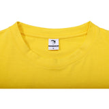Férfi basic pamut póló - Sárga - GloStory HU
