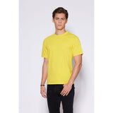 Férfi basic pamut póló - Sárga - GloStory HU