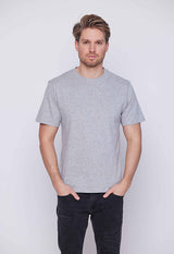 3 db FÉRFI basic pamut póló szett - Fehér-fekete-szürke