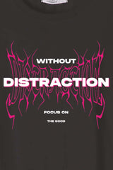 Férfi nyomott mintás rövidujjú pamut póló