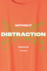 Férfi nyomott mintás rövidujjú pamut póló