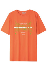 Férfi nyomott mintás rövidujjú pamut póló