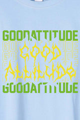 Férfi nyomott mintás rövidujjú pamut póló