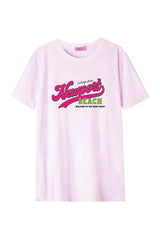 Férfi nyomott mintás rövidujjú pamut póló