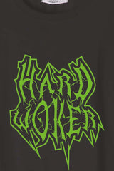 Férfi nyomott mintás rövidujjú pamut póló