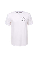 Férfi nyomott mintás rövidujjú pamut póló