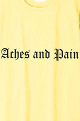 Férfi nyomott mintás rövidujjú pamut póló