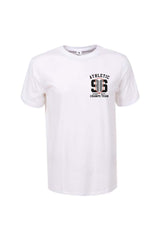 Férfi nyomott mintás rövidujjú pamut póló