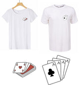 Páros póló szett-Poker ace
