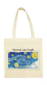 Vászontáska-Híres festmények