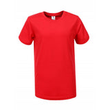 Fiú egyszerű pamut póló (piros) - GloStory HU