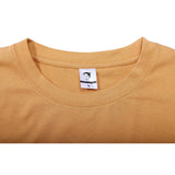 Férfi basic pamut póló - Mustársárga - GloStory HU