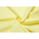 Női basic kereknyakú póló - halványsárga - GloStory HU