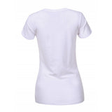 Női basic kereknyakú póló - fehér - GloStory HU