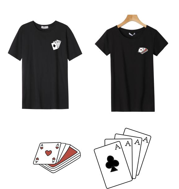 Páros póló szett-Poker ace