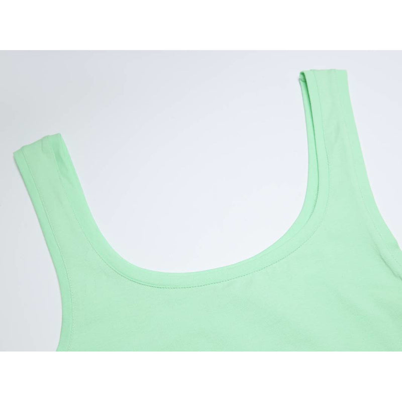 Női basic pamut top - menta - GloStory HU