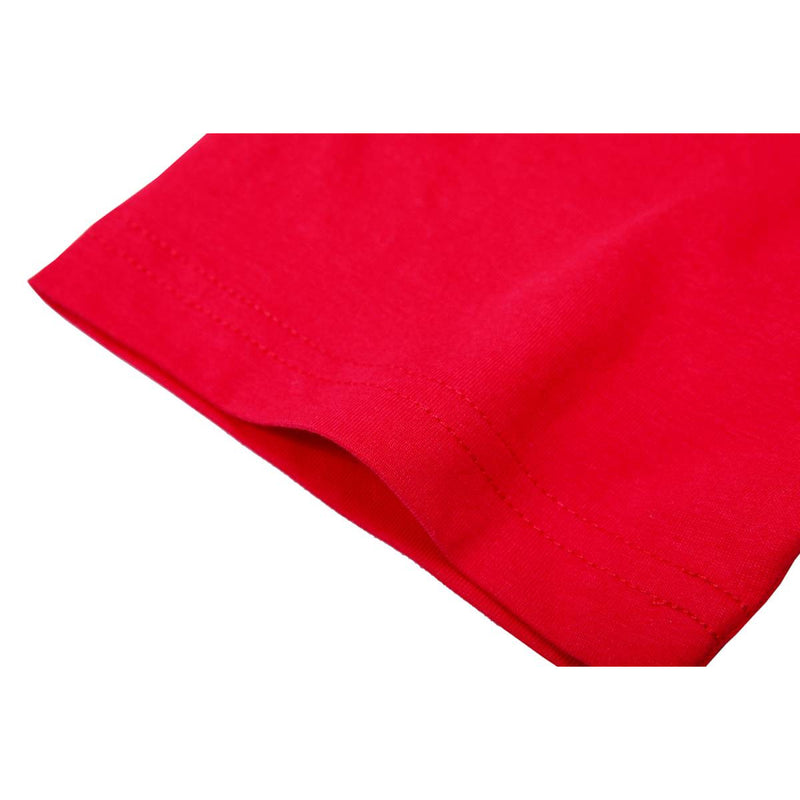Fiú egyszerű pamut póló (piros) - GloStory HU