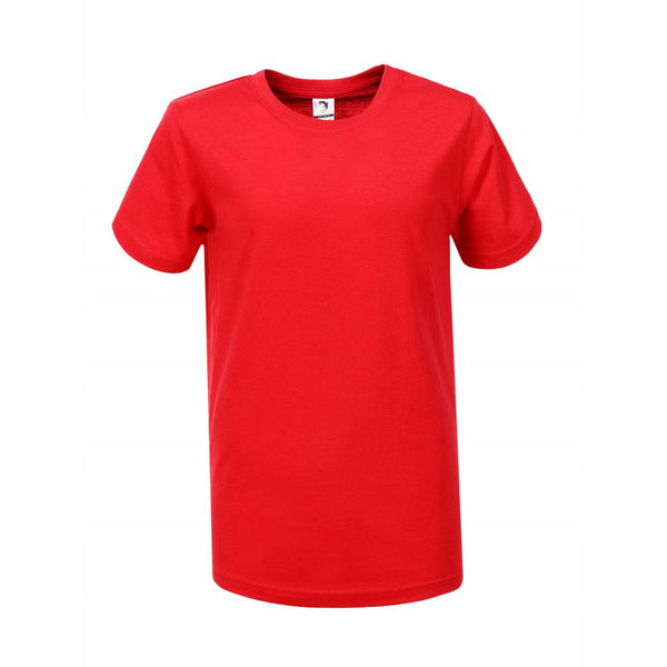 Fiú egyszerű pamut póló (piros) - GloStory HU